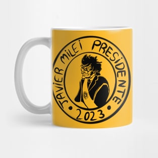 Javier Milei Presidente 2023 Money style design Mug